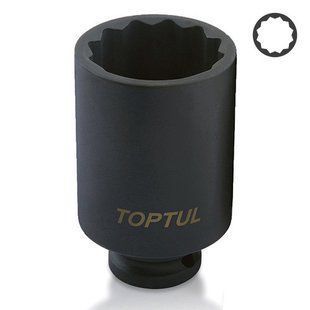 Головка торцева ударна довга 1/2" 30мм 12-гр. KABJ1630 фото