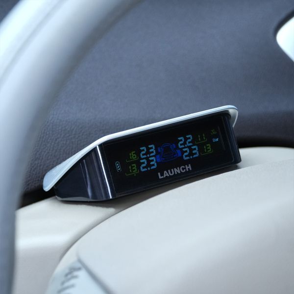 Монитор системы давления в шинах TPMS Solar Display CRT-100 фото