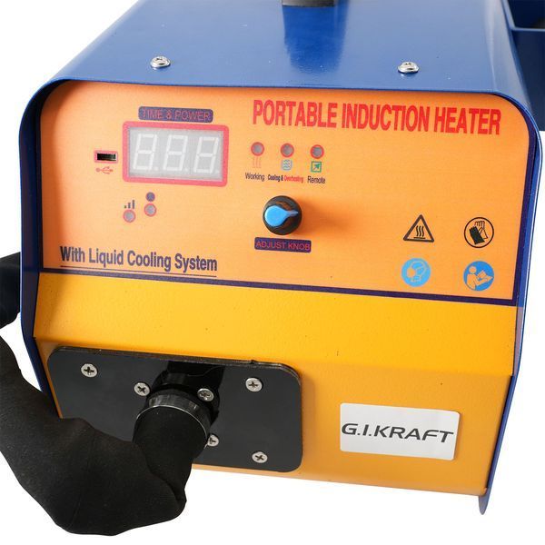 Індукційний нагрівач 3.5KW з рідинним охолодженням 220V G.I.KRAFT WCIH-3.5KW WCIH-3.5KW фото