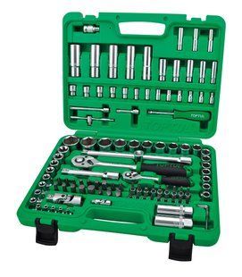 Набір інструменту 1/4" і 1/2" 108 одиниць (6-ти гранний) GCAI108R фото