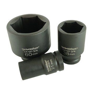 Головка торцевая ударная 3/4" 34мм L=80мм CR-MO Г34ДК34 фото